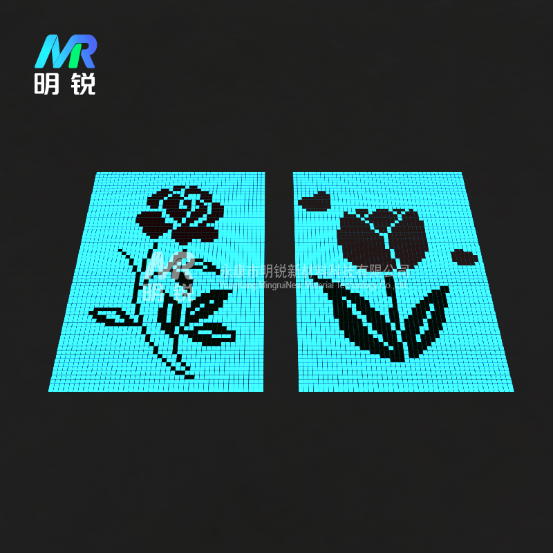 夜光马赛克网贴石