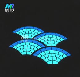 自发光扇形网贴地砖 自发光扇形网贴地砖